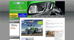 Desktop Screenshot of landtechnik-schoenenberger.de